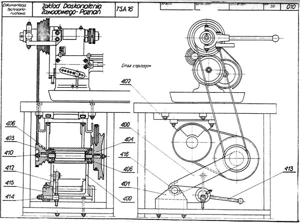 TSA-16 Загальний вигляд токарно-гвинторізного верстата
